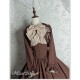 Alice Girl Duke of Victoria Corset Overskirt and Striped Skirt(1st Pre-Order/2 Colours/Full Payment Without Shipping)